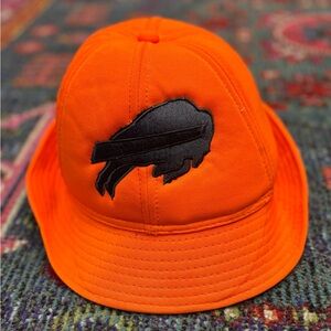🔥 Buffalo Bills Embroidered Sherlock Orange Hunting Hat Rare 1 of 1 🔥